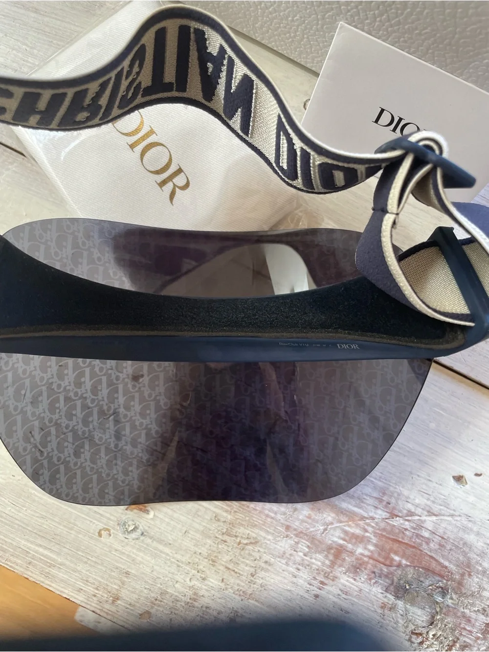 Dior Navy Visor - Picture 5 of 5
